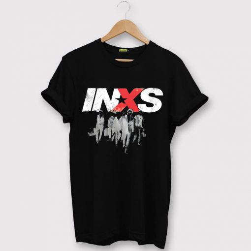 INXS in excess Michael Hutchence The Farriss Brothers Black T shirts