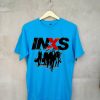 INXS in excess Michael Hutchence The Farriss Brothers Blue T shirts