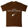 Jonas Brothers Happiness Begins by Guitars BrownTshirts