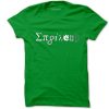 123t Men's Enginerd Light Green T shirts