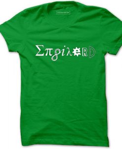 123t Men's Enginerd Light Green T shirts