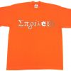 123t Men's Enginerd Orange T-Shirt