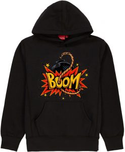 Boom Black Hoodie