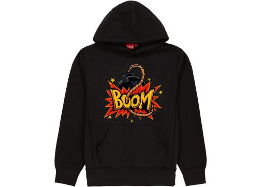 Boom Black Hoodie