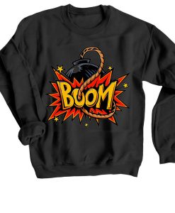 Boom Black Sweatshirts