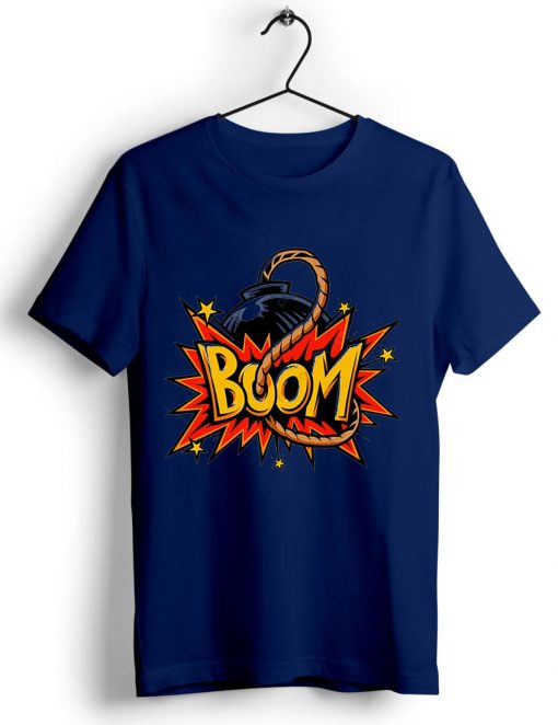 Boom Blue Navy T shirts