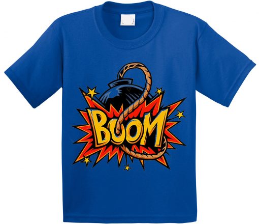 Boom Blue T shirts