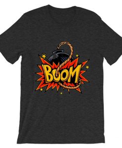 Boom Grey asphalt T shirts