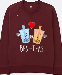 Bes-Teas MaroonSweatshirt