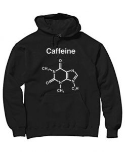 CAFFEINE Black Hoodie