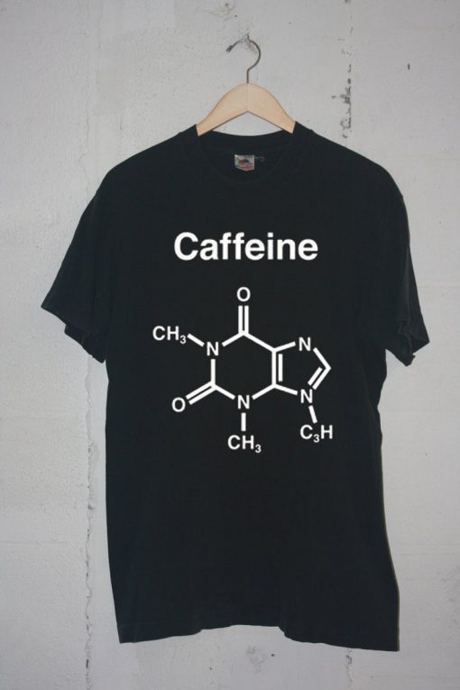 CAFFEINE Black T shirts