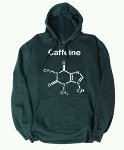 CAFFEINE Green Hoodie