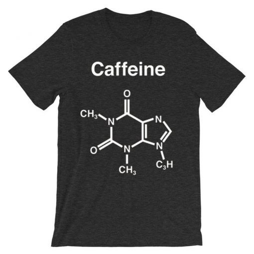 CAFFEINE Grey Asphalt T shirts