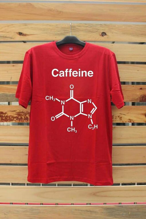 CAFFEINE Red T shirts