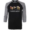 Celebrate Diversity Black Grey Raglan T shirts