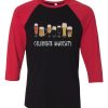 Celebrate Diversity Black Red Raglan T shirts