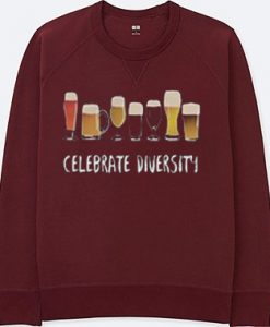 Celebrate Diversity Maroon Sweatshirts