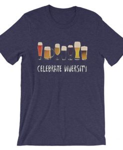 Celebrate Diversity Purple T shirts