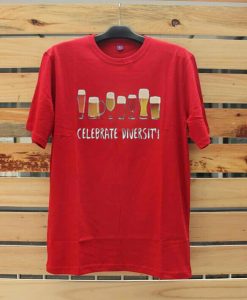 Celebrate Diversity Red T shirts