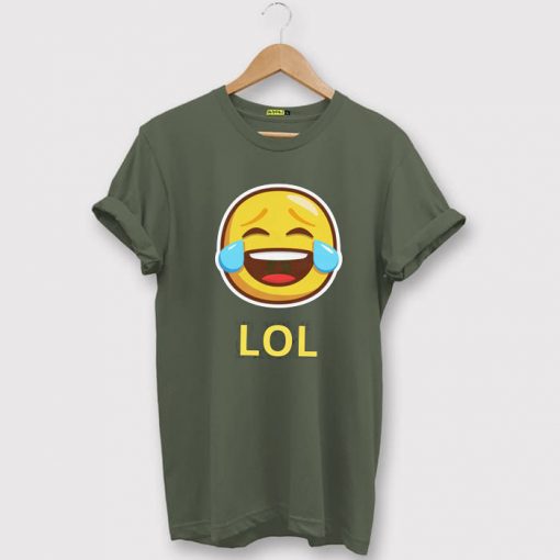 LOL Emticon Green Army T-Shirt