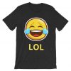 LOL Emticon Grey Asphalt T-Shirt