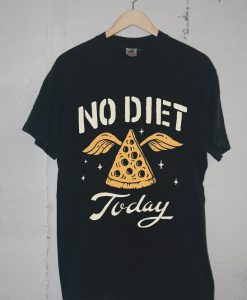 No Diet Today Black T shirts