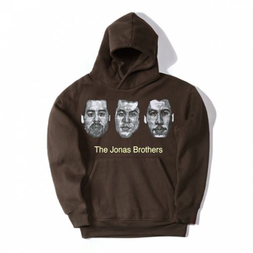 The Jonas Brothers Complete Brown Hoodie