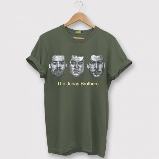 The Jonas Brothers Complete Green Army T shirts