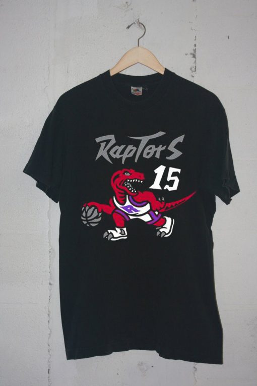 Toronto Raptors Vince Carter 15 Black T shirts