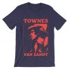 Townes Van Zandt Purple T-Shirt