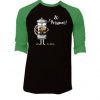 Ze Pressure of Making French Press Coffee Black Green Raglan T shirts