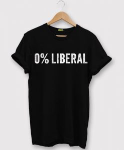 0 % Liberal Tshirt