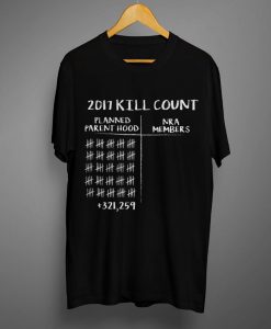 2017 Kill Count T shirt