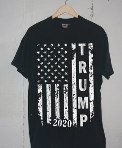 4 Ever Trump 2020 American Flag Youth's T Shirt