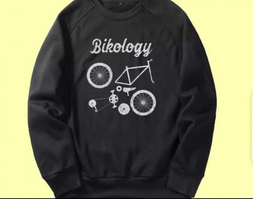 Bikology Funny Bicycle Exercise Workout Pedal Sweatshirts