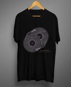 Details about Vinyl record t-shirt