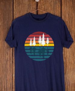 Forest Trees Sunset T-Shirt
