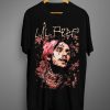 Lil Peep Floral Portrait T-Shirt