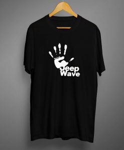 Mens Jeep Wave Pattern Design T-Shirts