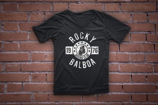 Rocky Boxing Club Slim Fit T-shirt