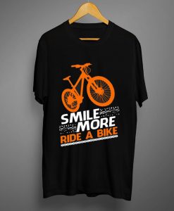 Smile More Ride A Bike T Shirt