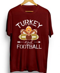 Turkey and Football Thanksgiving Day Tradition T-Shirt