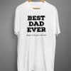 Best Dad Ever Simple Words Great Meaning Men's T-shirt