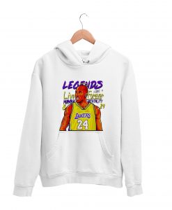 Kobe Bryant Legends Live Forever Mamba Mentality 8 Hoodie
