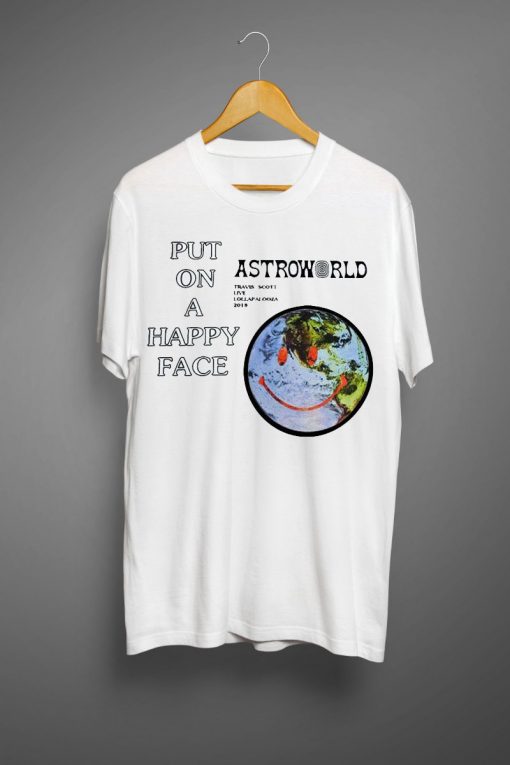 Travis Scott Europe Astroworld Tshirt