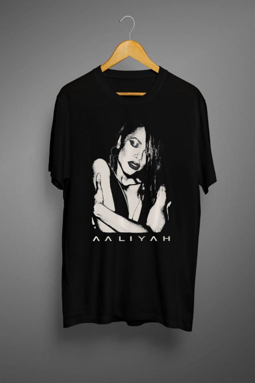 Aaliyah 1 Color Name Below T shirts