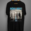 Bon Jovi Lost Highway North American Tour Graphic T shirt