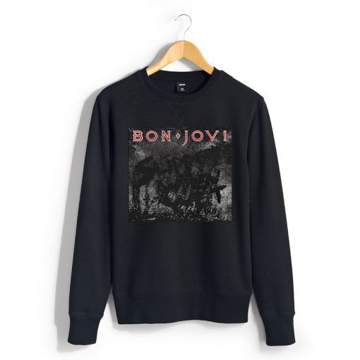 Bon Jovi Slippery When Wet Cover Sweatshirt