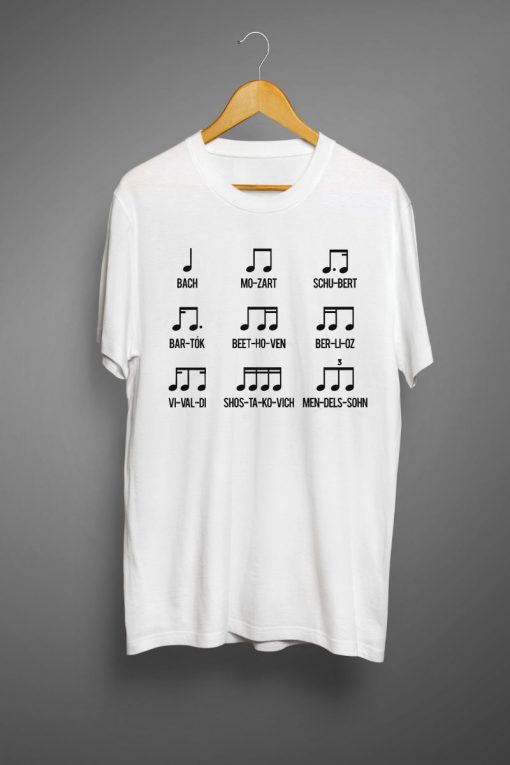 Composers Rhythm Music T-Shirt