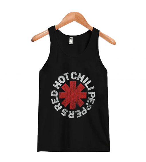 Red Hot Chili Peppers Men's Asterisk Vintage Tank Top